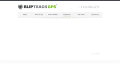 Desktop Screenshot of bliptrackgps.com